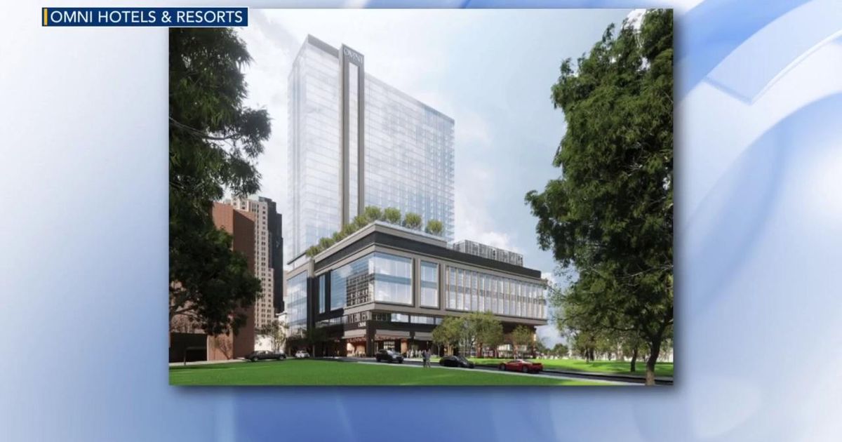 Plaza across from new Omni Raleigh hotel to be unveiled near Martin Marietta Center