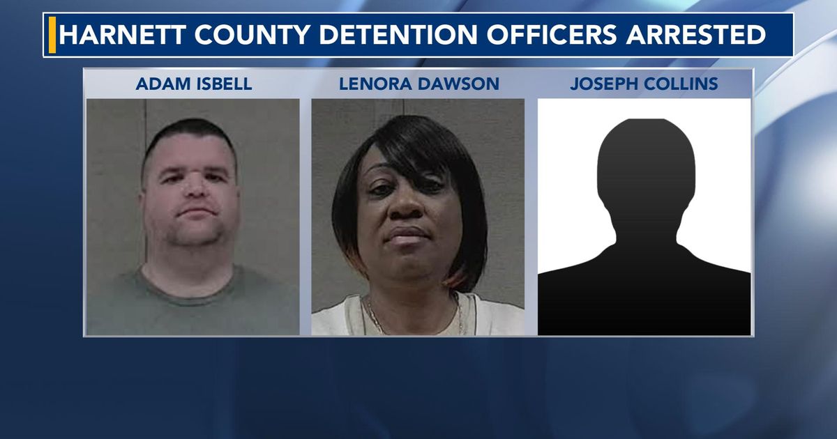 3 Harnett detention officers accused of assault, using pepper spray on inmate