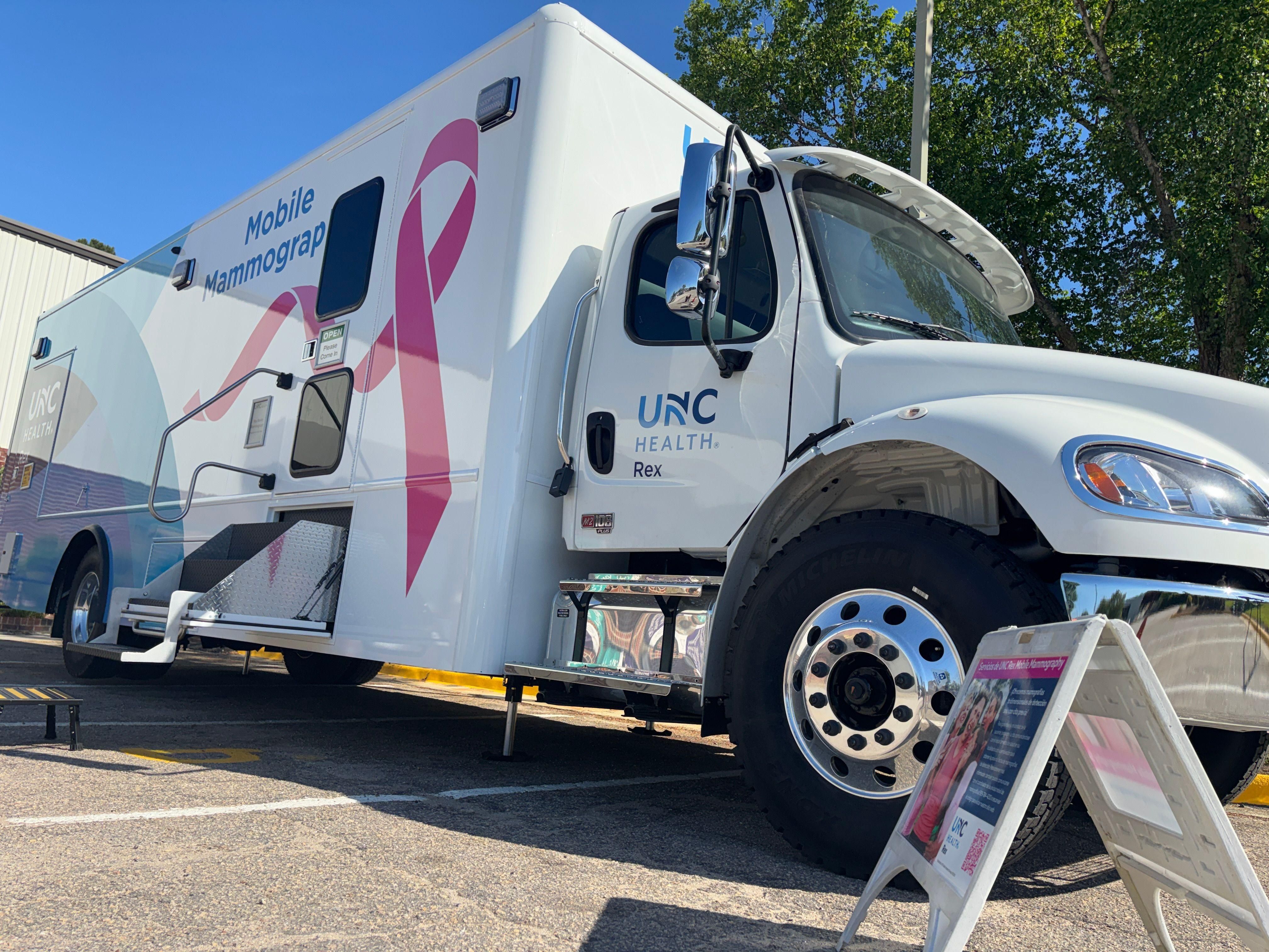 UNC Health Rex launches new mobile mammography unit in 21 counties