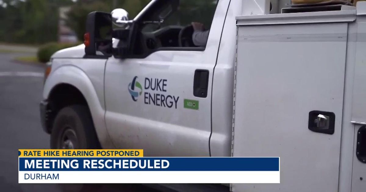 Durham sheriff's office says there was no threat against postponed Duke Energy rate hike meeting