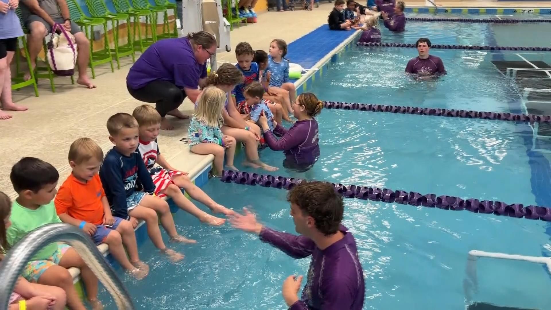 Local swim school gives water safety lessons as child drowning remains a leading cause of death
