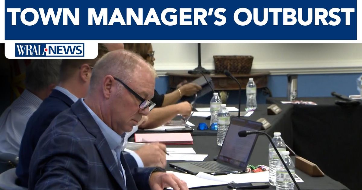 Benson town manager said financial frustration fueled outburst at staff meeting