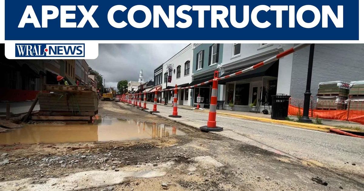 Apex Christmas parade faces potential changes as downtown construction falls behind schedule