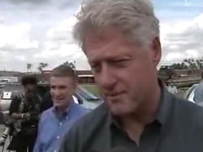 Floyd revisited: President Clinton in Tarboro