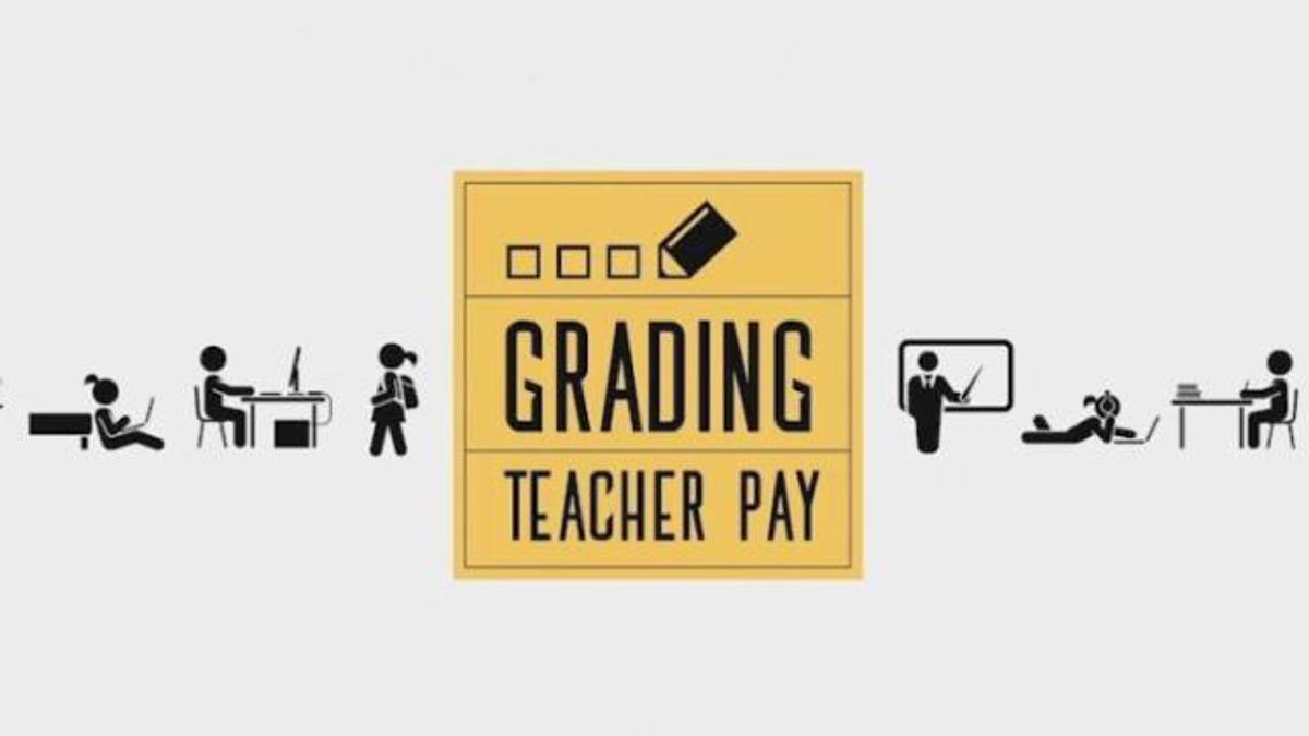 Grading teacher pay