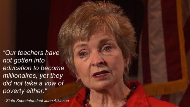 State Superintendent June Atkinson