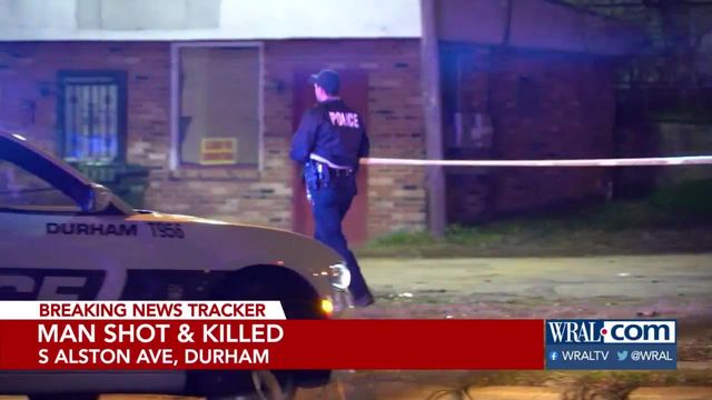 Man shot and killed at home in Durham