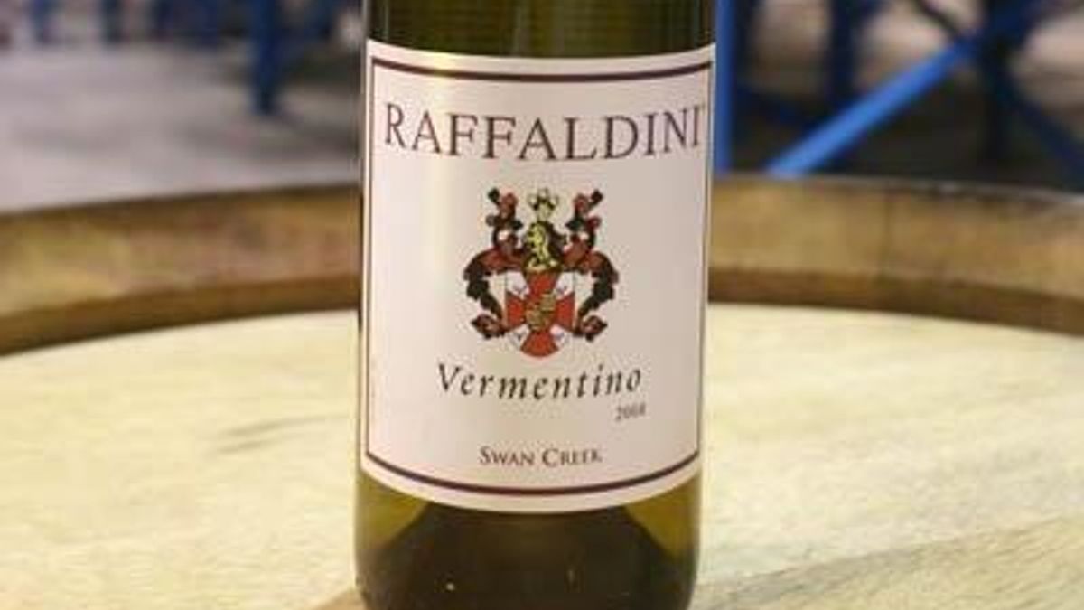 Raffaldini Vineyards Vermentino wine