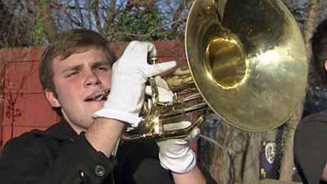 Broughton band ready for Tournament of Roses parade