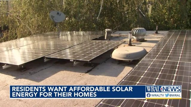 Residents want affordable solar energy for their homes