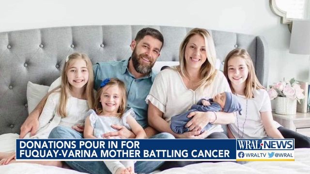 Donations pour in for Fuquay-Varina mother with stage four breast cancer