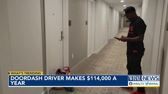 DoorDash driver making $114K in Hawaii