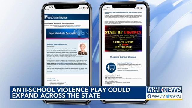 Anti-violence school play could expand across the state