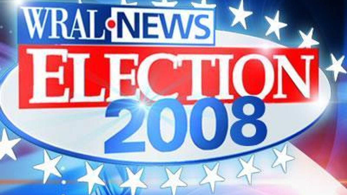 WRAL Election 2008 logo