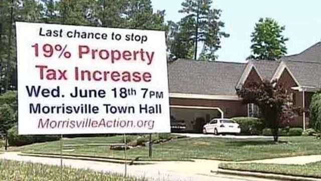 Morrisville leaders consider tax increase