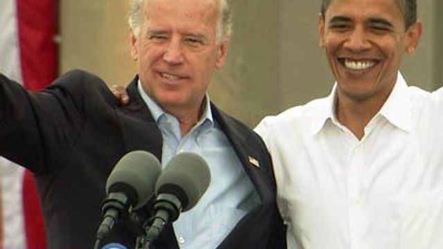 Obama, Biden campaign in N.C.