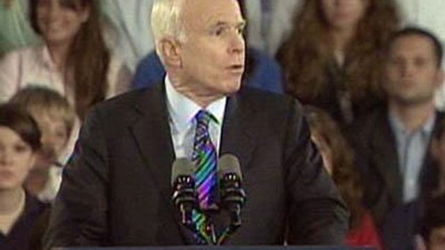 McCain: 'I'm not afraid of fight'