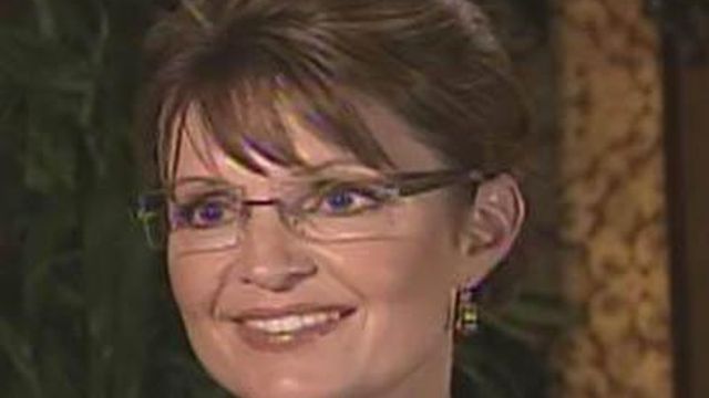 Web only: Palin talks with David Crabtree