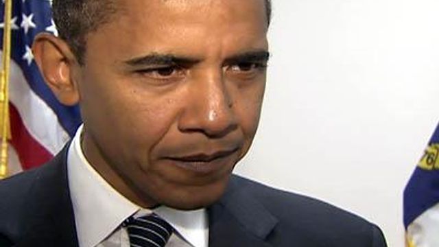 Web Only: One-on-one interview with Obama