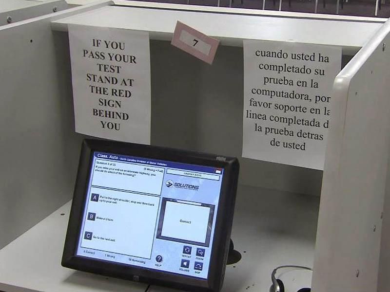 DMV offers test for driver's license in nine languages