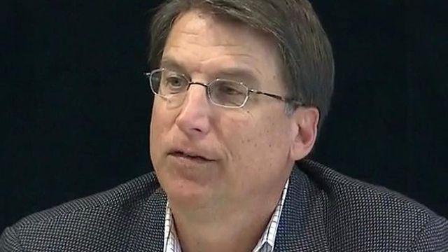 McCrory pledges to begin working for NC immediately