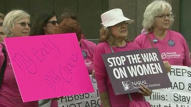 Opponents again cry foul over swift passage of abortion bill