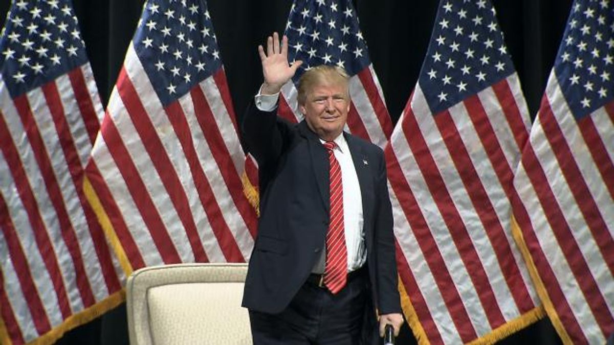 Trump in Hickory