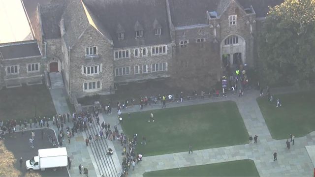 Students protest sold-out John Bolton talk at Duke