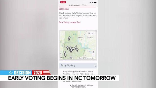 Durham unveils new tool to help voters avoid long waits