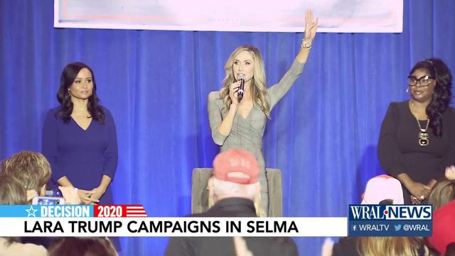 Lara Trump, president's daughter-in-law makes stop in Selma