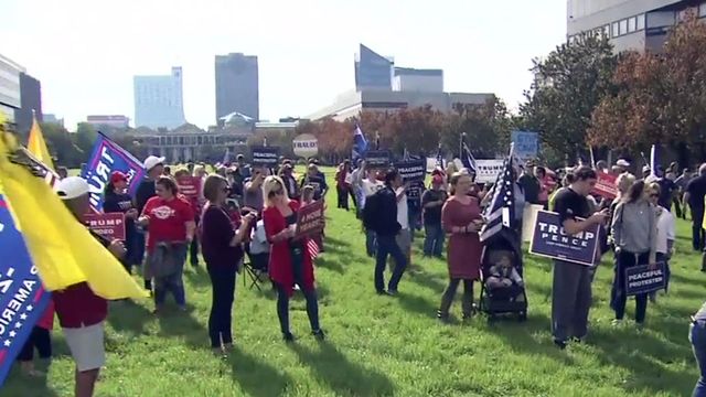 Upset over delays, Trump backers call for NC recount