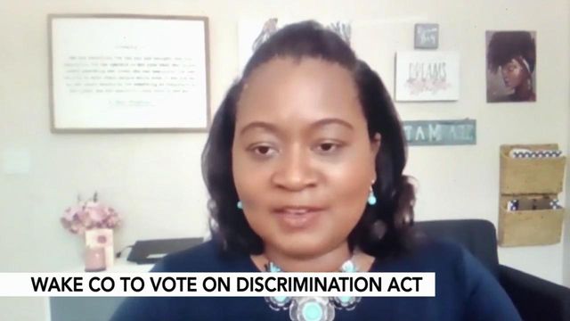 Wake County voting on discrimination act Monday