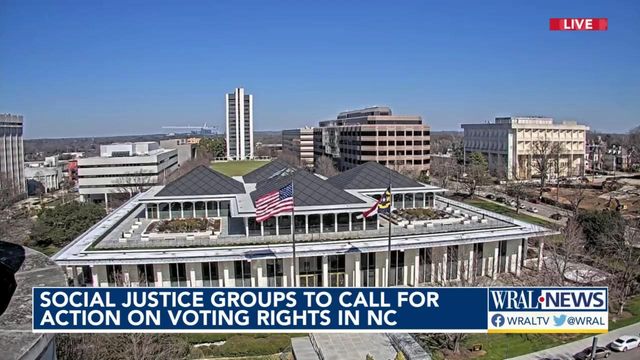 Social justice leaders to gather in downtown Raleigh to protest partisan voting maps
