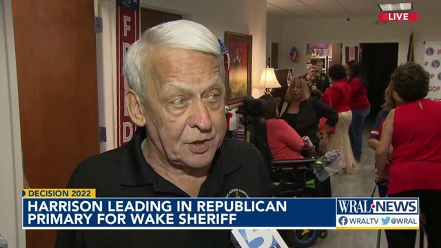 Harrison to fight for old job back with GOP nominee for Wake sheriff 