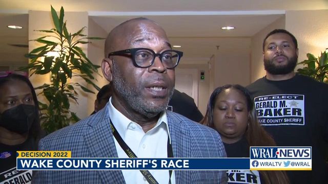 Baker indicates run-off likely in Wake sheriff race 