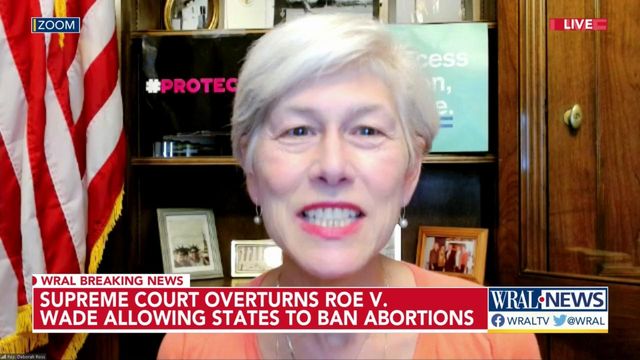 North Carolina U.S. Rep. Deborah Ross: Abortion legal in NC and we have a governor who will protect that right