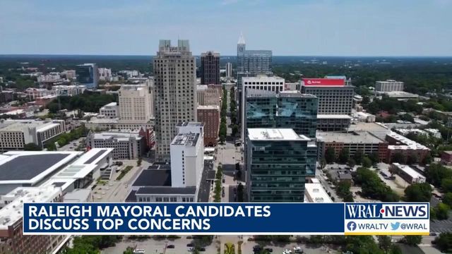 Raleigh mayoral candidates discuss top concerns