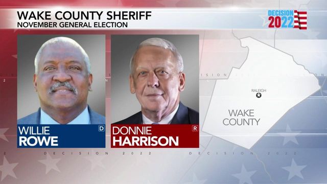 Wake County will have a new sheriff in November 