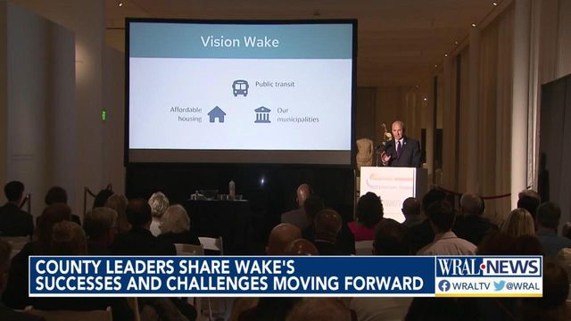 County leaders share wake's successes, challenges moving forward