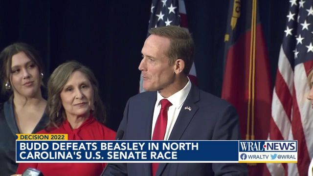 Budd beats Beasley in NC Senate rate