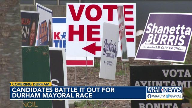 Candidates battle it out for Durham mayoral race