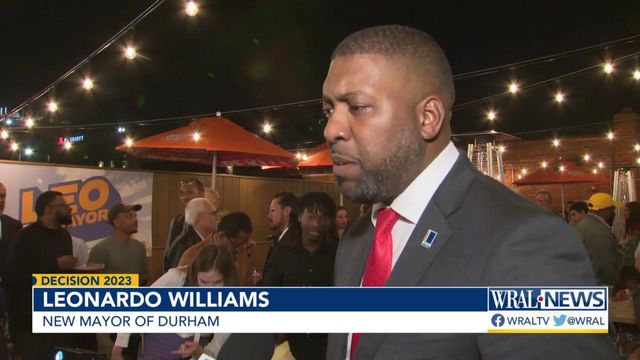 Durham voters elect new Mayor Leonardo Williams