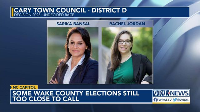 Some Wake County elections still too close to call