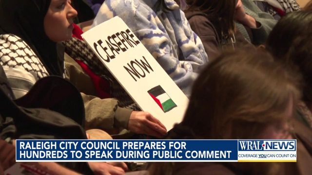 Raleigh City Council prepares for hundreds to speak during public comment