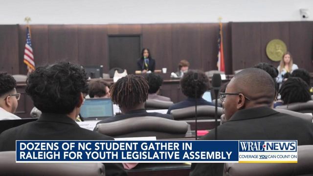 Dozens of NC students gather in Raleigh for Youth Legislative Assembly