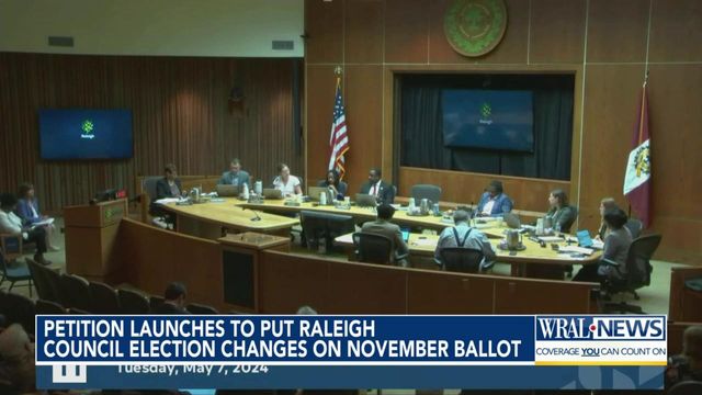 Petition starts to put Raleigh City Council election changes on November 2024 ballot