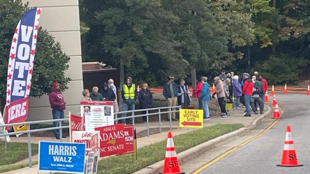 Voter turnout in Cary