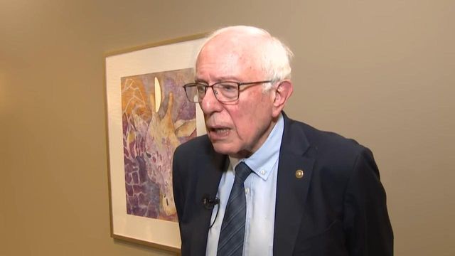 1-on-1: Bernie Sanders Talks corporate influence, affordable housing & addiction in Durham, NC