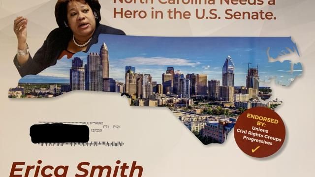 Pro-Smith mailer from Faith and Power PAC