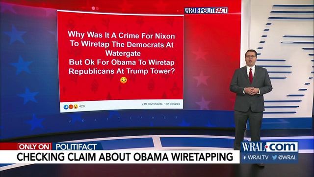 Did Obama wiretap Trump Tower?